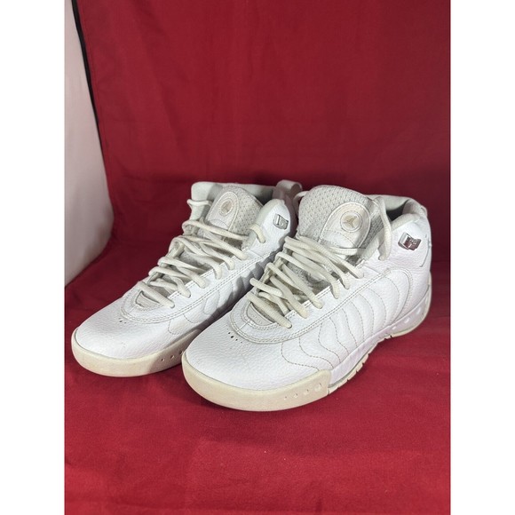 Nike Air Jordan Jumpman Pro BG (GS) Platinum White 907973-100 Youth Size 5.5Y - Picture 1 of 15